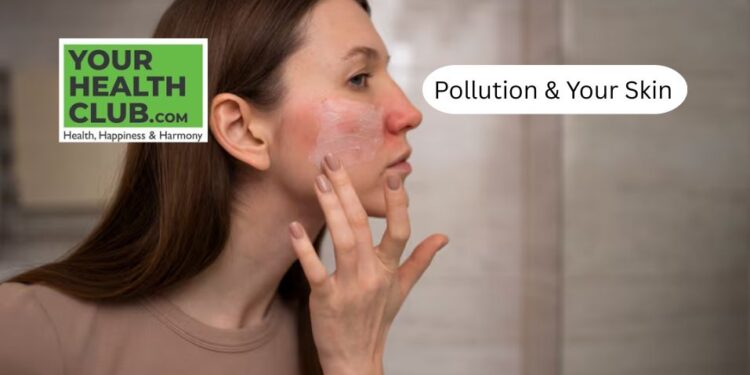 pollution affects your skin