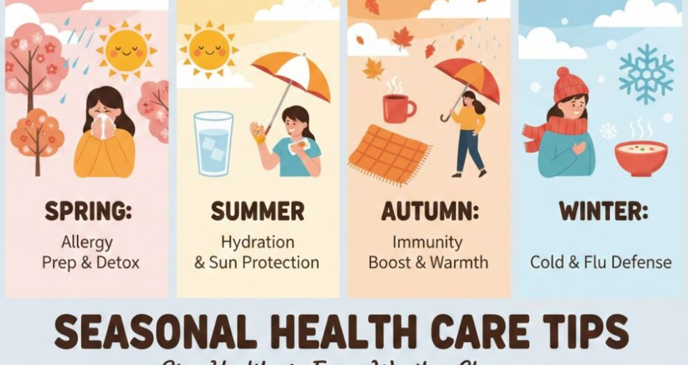 Seasonal Health Care Tips: Stay Healthy in Every Weather Change