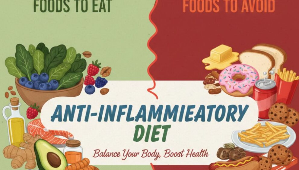 Anti-Inflammatory Diet: Foods to Eat and Avoid