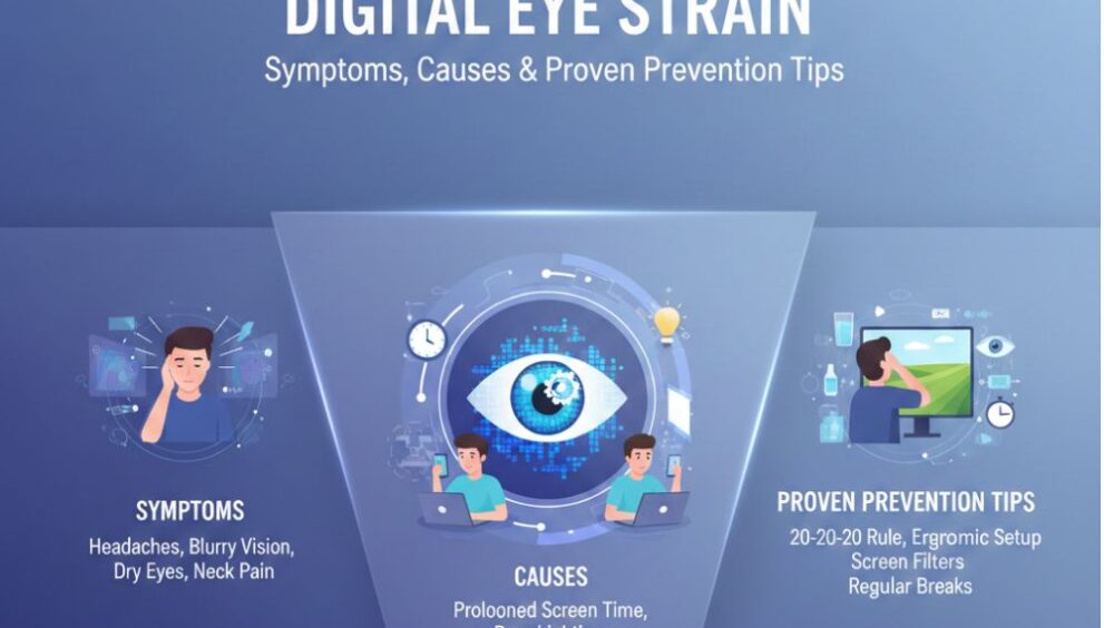 Digital eye strain