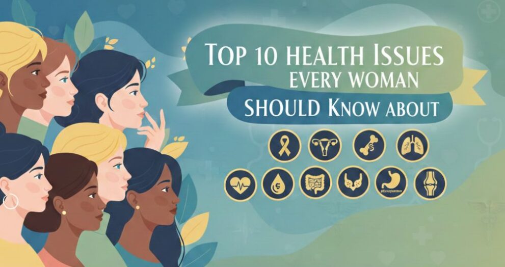 top 10 health issues every woman should know about