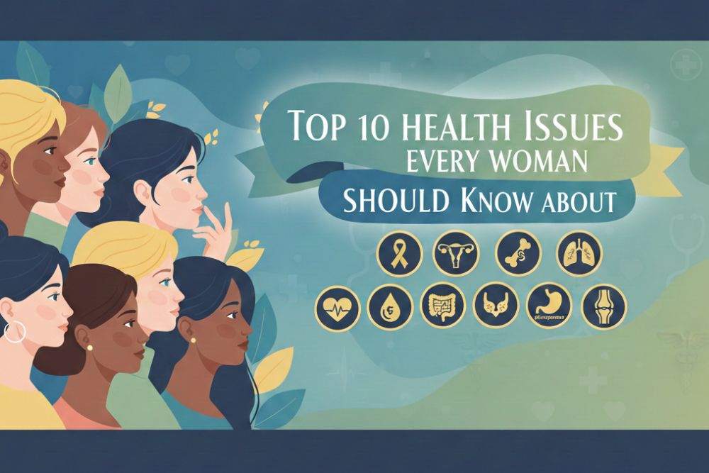 top 10 health issues every woman should know about