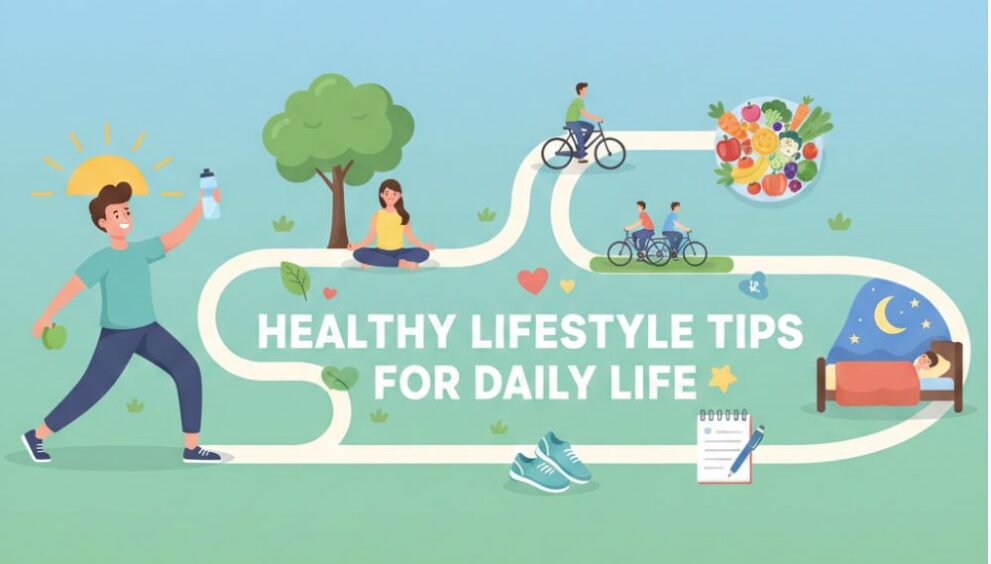 healthy lifestyle tips for daily life