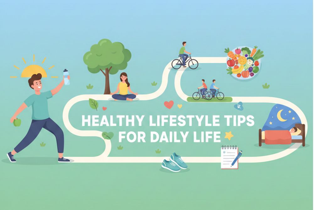 healthy lifestyle tips for daily life