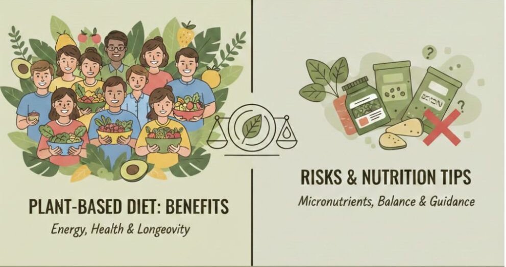Plant-Based Diet: Benefits, Risks & Nutrition Tips