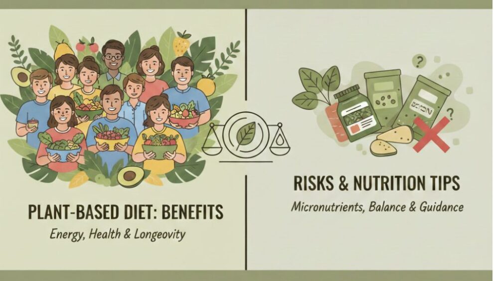 Plant-Based Diet: Benefits, Risks & Nutrition Tips