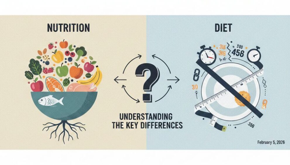 Nutrition vs Diet: Understanding the Key Differences