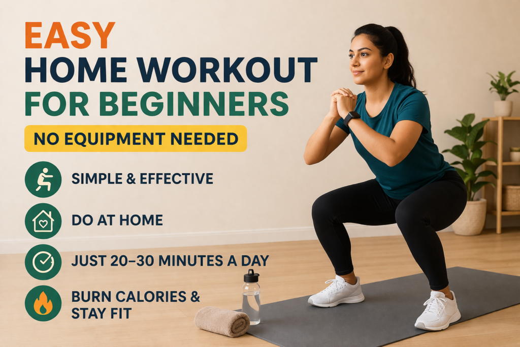 easy home workout for beginners