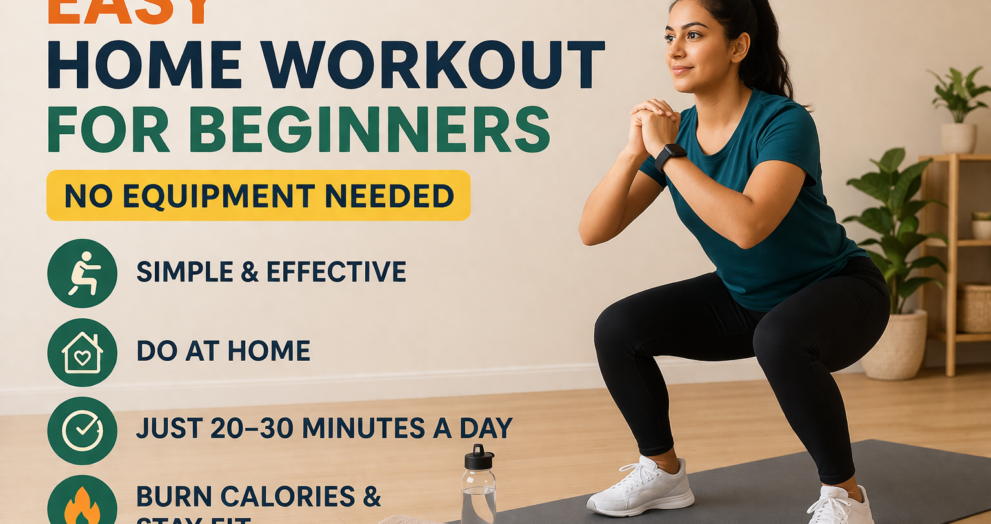 easy home workout for beginners