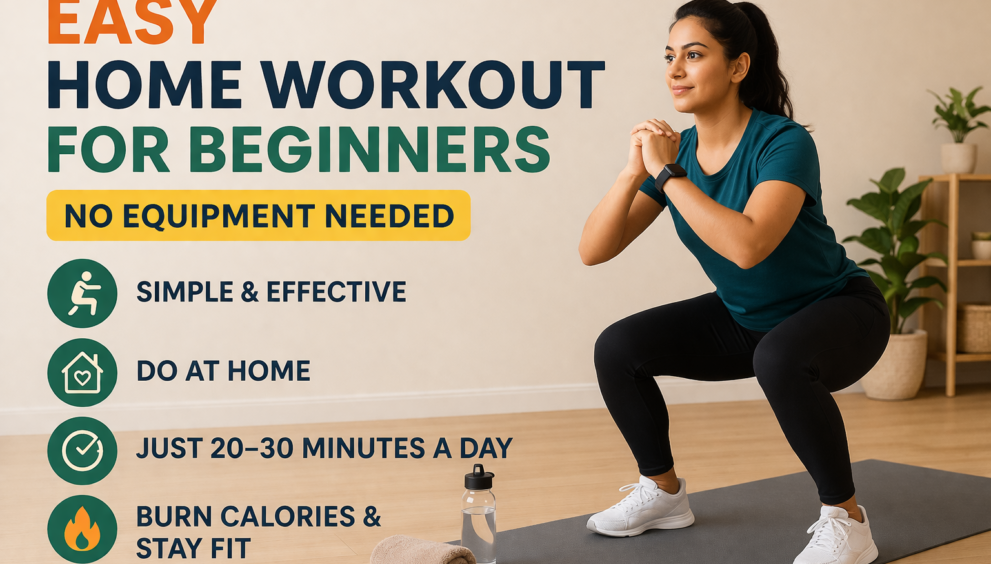 easy home workout for beginners