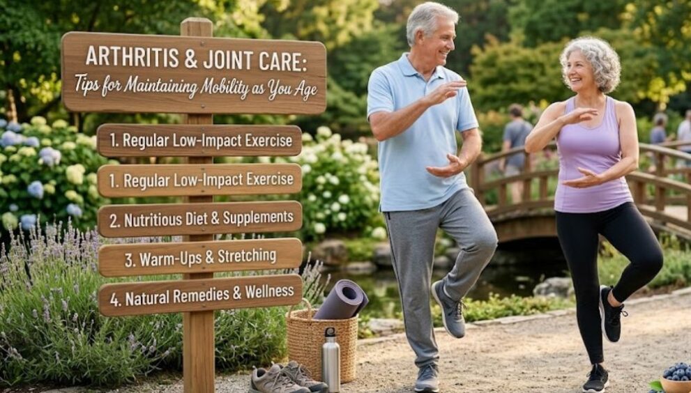 Arthritis and Joint Care Tips for Maintaining Mobility as You Age